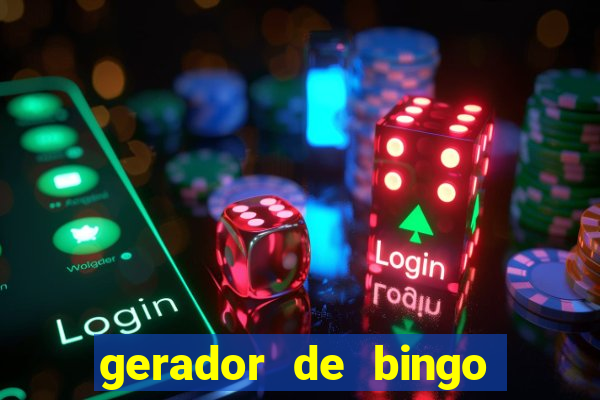 gerador de bingo cha de bebe